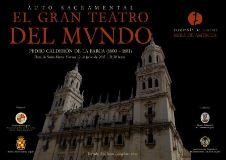 Cartel de "El gran teatro del mundo"